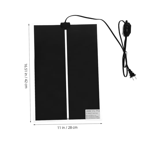 Alfombra térmica para reptiles con termostato portátil miniatura 2