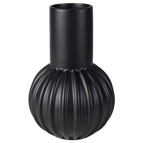 Vase SKOGSTUNDRA noir 27 cm pour sublimer votre table basse