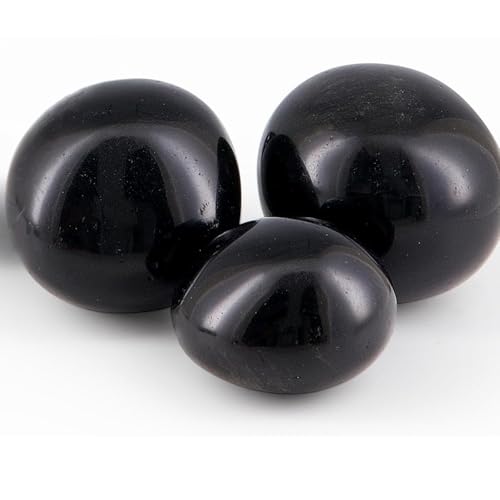 Turmalina Negra Piedra Natural Pulida - Protección Electromagnética y Equilibrio Energético