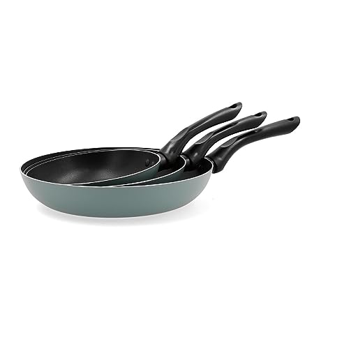 Imagen de Quid Country Set 3 Frying Pans Aluminium Stamped 18-22-26 cm