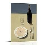 1935 The Portrait by Rene Magritte Surrealismus Poster mit 