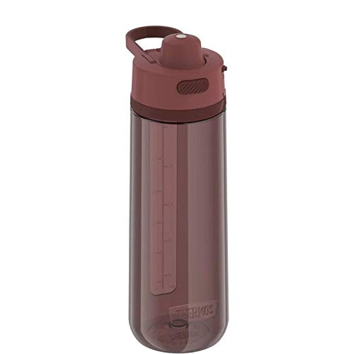 THERMOS ALTA Series, Hydration Bottle with Spout 24 Ounce, Rosewood Red