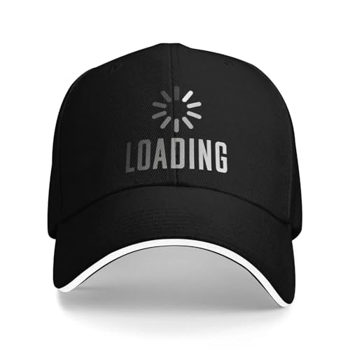 Casquette de baseball avec lettrage imprimé style décontracté et visière été