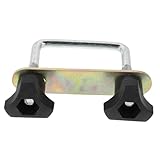 Sichere verbindung: das u-förmige design sorgt für eine feste und stabile verbindung mit den querträgern und verhindert so unerwünschte während der fahrt