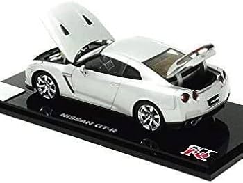 Amazon | 京商 1/43【日産 ニッサン GT-R (R35) (シルバー) ボンネット