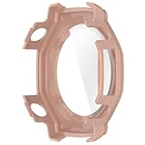 Msioytog Custodia protettiva impermeabile a copertura completa con protezione dello schermo in vetro temperato per smartwatch dispositivo indossabile custodia protettiva