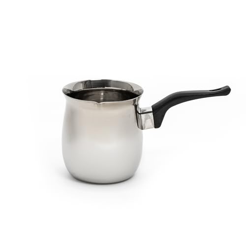 Image of EXPRESSO Stainless Steel Milk /Coffee /Tea Warming Maker Pot /Pan, with Bakelite Handle 1000 ml of Coffee Warmer