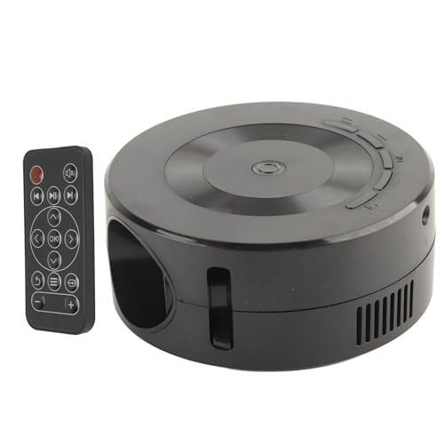 Eacam Mini Projecteur LED, Connexion Téléphonique de Tablette Android, Pocket Cinema Home Theatre Movie Projecteur 320x180 Résolution, Rapport de Contraste 3000: 1, Imagerie de