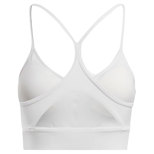 Image of Reebok Women's Satin 91% PES /9% El-Interlock-Hydrophilic Finish /Print-Digital Sublimation-Disperse Classic Workout Sports Bra