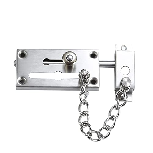 Chaîne de porte sécurité en acier robuste avec fixations renforcées