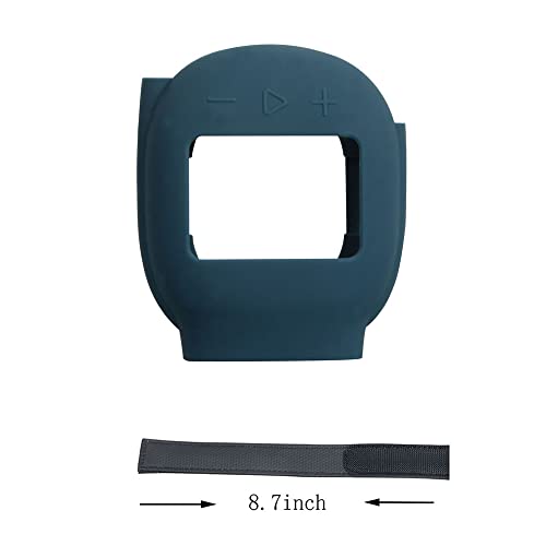 Hermitshell Silicone Sleeve is Suitable for JBL Clip 5 /JBL Clip 4 Waterproof, Portable Speaker (Blue) (Silicone Cover Only) - Image 2