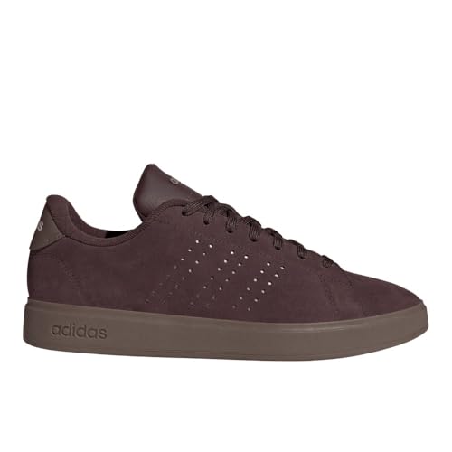 Image of adidas Mens Advantage 2.0 Lace Up Sneakers Shoes Casual - Brown