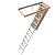 Aluminum Attic Ladder,Pull Down System,Attic Stairs,Attic Lift,for 7'8"-10'3" Ceiling Height, 25" x 54", 380 lbs Capacity (25" x 54")
