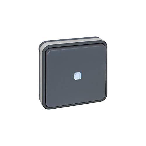 Va-et-vient lumineux Oxxo - 1 poste - 10A - Gris