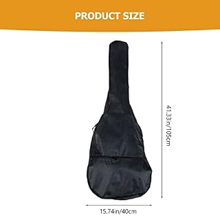 MAJESTE Housse Anti-poussière for Guitare Acoustique Oxford Tissu Sac de Guitare bandoulière étui de Guitare Souple Sac… - Les Beatles, Paul McCartney, John Lennon, RIngo Starr, George Harrison MAJESTE Housse Anti-poussière for Guitare Acoustique Oxford Tissu Sac de Guitare bandoulière étui de Guitare Souple Sac… – Image 2