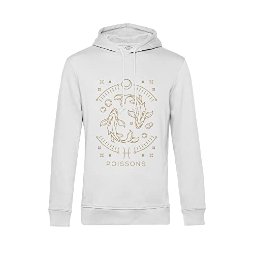 Sweat à capuche poisson astrologie au style bohème pour passionnés de constellations
