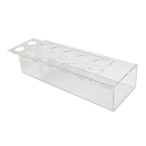 gazechimp Vaso de flor de acrílico porta-recipiente de flor decorativo vaso de arte decorativa longo