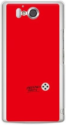 Second Skin Red Card Clear for AQUOS Phone Zeta SH-09D/docomo DSHA9D-PCCL-201-Y164