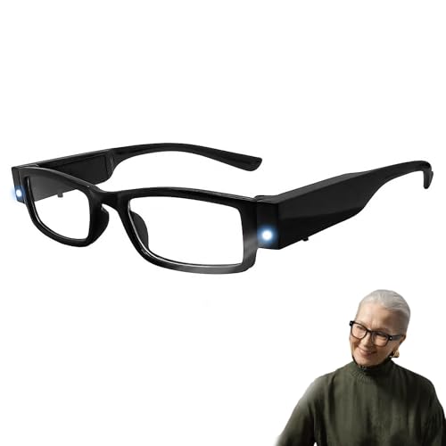 MADGININE 250% Magnifying Glasses with LED Light for Hobbies, Reading & Crafts