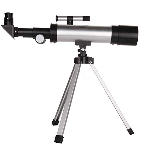 Telescopio refractor con trípode y lente de búsqueda miniatura 1