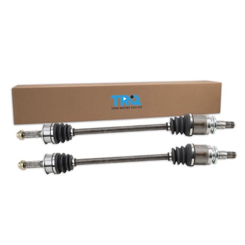 TRQ Rear CV Axle Shaft Assembly Set Compatible with 2005-2009