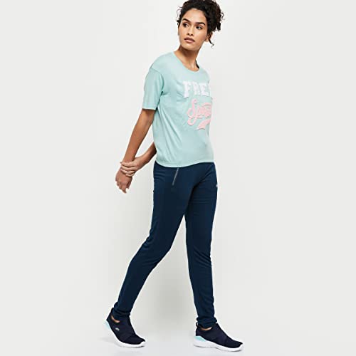 Image of Max Women's Printed Round Neck Regular Fit T-Shirt