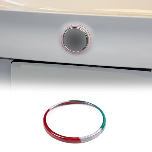 Fibra de carbono para Alfa Romeo Giulia/Stelvio 2020 con logotipo trasero