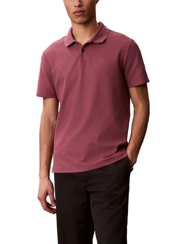 Amazon.ca: Calvin Klein Men's Micro Waffle Polos, Renaissance Rose, X-Small