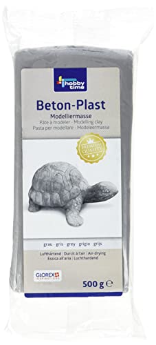Glorex 6 1780 730 - Beton-Plast, 500 g in betongrau, lufthärtende...