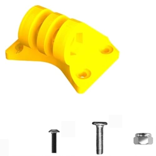Base de montaje de TPU amarilla ajustable para dron M5 V1HD y V2