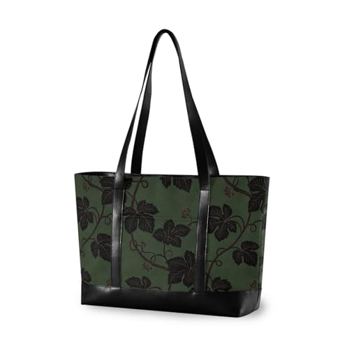Sac zippé ordinateur femme anti-perte fleur vert fluo gym et voyage