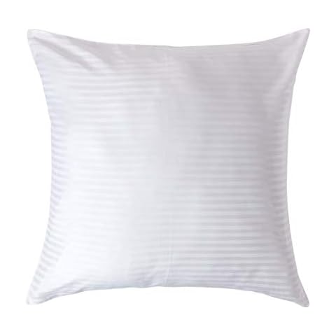 HOMESCAPES White Egyptian Cotton Pillowcase Pack Cover