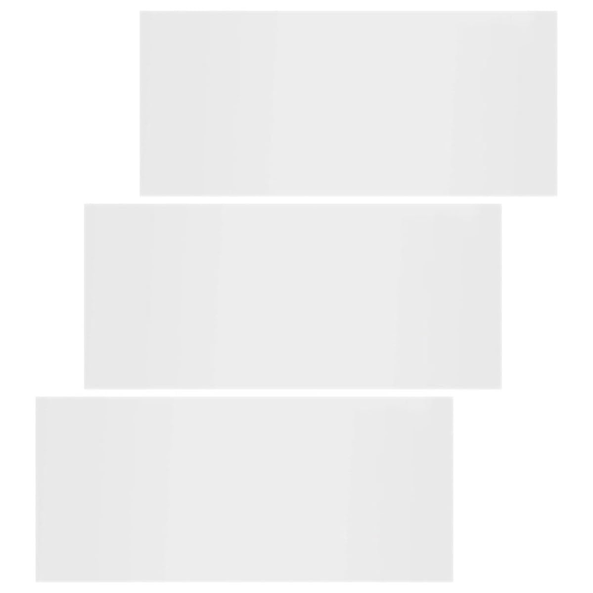 3 Piezas Cubierta de Ventilación Magnética de Pvc Blanco