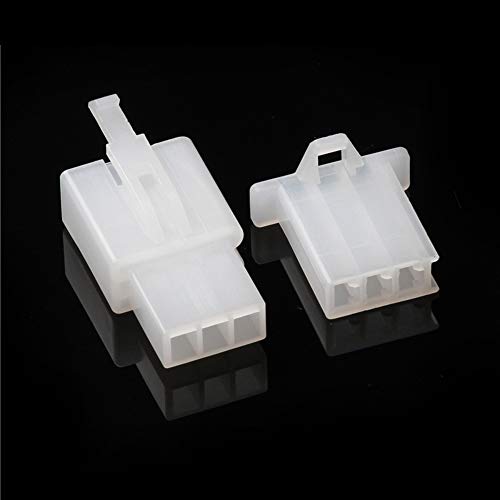 Lasamot 580 peças para carro Moto 50 conjuntos de cabos elétricos de 2,8 mm 2, 3, 4, 6, 9 pinos, ter