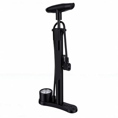Bomba de piso para bicicleta inflador multifuncional para coche 6