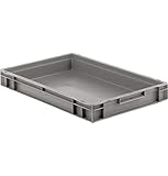 ssi schäfer giebelstadt Abmessungen Außen (Länge x Breite x Höhe): 600x400x75 mm. Abmessungen Innen (Länge x Breite x Höhe): 555x355x59 mm. Gewicht: 1,1 Kg, Inhalt: 14,3 Liter, Farbe: Grau