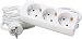 Produktbild Kopp 128688650 3-Fach Steckdosenleiste Standard, 3 m Zuleitung, weiß