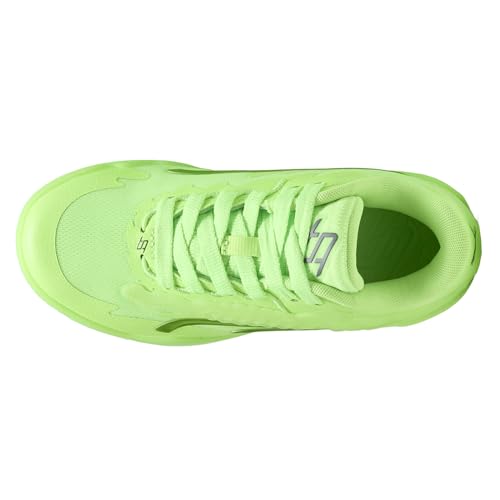 PUMA Womens Stewie 3 Team Basketball Sneakers Shoes - Green - Size 8.5 M4