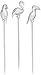 Prodyne BB-6 Bar Birds Martini Picks (Set Of 6)