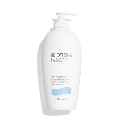 Biotherm Lait Corporel, Latte Corpo Idratante Intensivo, Azione Anti-Secchezza per Tutti i Tipi di Pelle, Arricchito con Estratti di Agrumi, Per una Pelle Liscia, Morbida ed Elastica, 400 ml