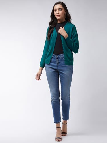 Image of Pivl Womens Winter Season V Neck Full Sleeves Sweater /Cardigan