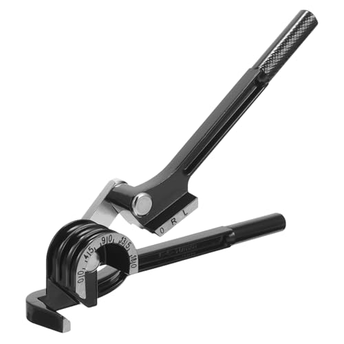 Lurrose Three Groove Bender Tool for Electrical Conduit Bending Carbon Steel Hand Bender Head Mm-mm Tube Bending Machine