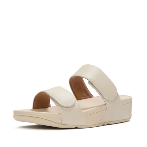 Image of FitFlop Women's Lulu Adjustable Leather Slides