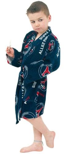 Peignoir enfant - Collection officielle - PARIS SAINT GERMAIN - PSG - Football club Ligue 1 - Idéal Bain et sport