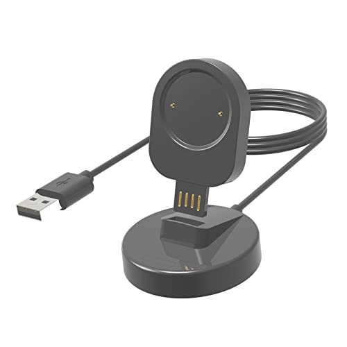 Charger Power Adapter for HuamiAmazfit GTR3 GTR3 GTS3 USB Charging Wire Dock Bracket Stand Smartwatch Holder Charger Dock for Phone Watch Fast Chatging Switch Holder Station with Cable C
