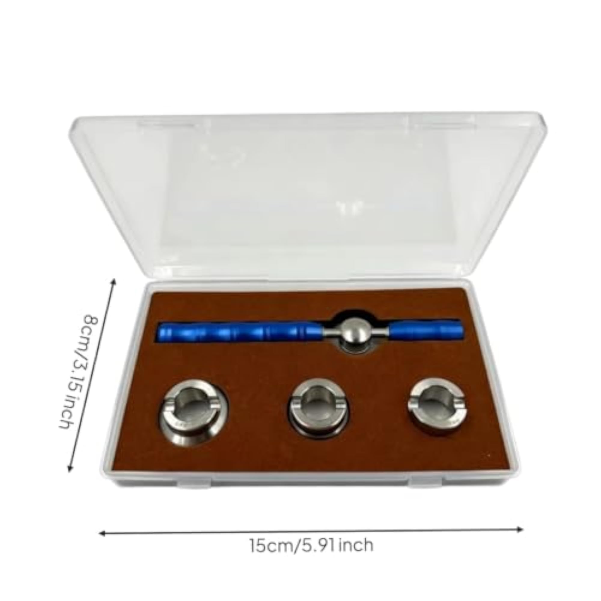 Knurled Watch Case Opener Tool for Watchmakers
