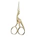 Produktbild Schere - SODIAL(R) Retro Kran Naehen Schneiderschere 11.5cm Golden