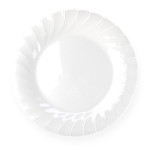 K'sキッチン アウトレット品込み 在庫処分 大皿 26.5cm おしゃれ エレガント 白い食器 洋食器 レリーフ リム皿 プレート 大きい 日本製 美濃焼 カレー皿 パスタ皿 ディナー皿 訳あり お得 業務用にも