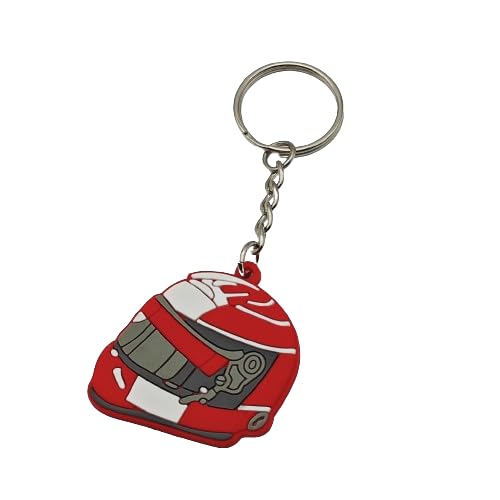 Creative Personalized Cartoon Motorcycle Keychain DIY Pendant Accessories PVC Soft Rubber Keychain