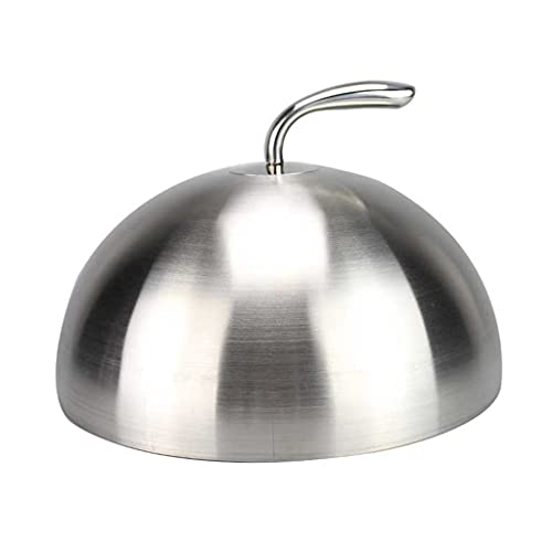 20/24/26/28cm Stainless Steel Steak Teppanyaki Dome Dish Lid Food